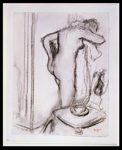 Woman at her Toilet, c.1890 by Edgar Degas